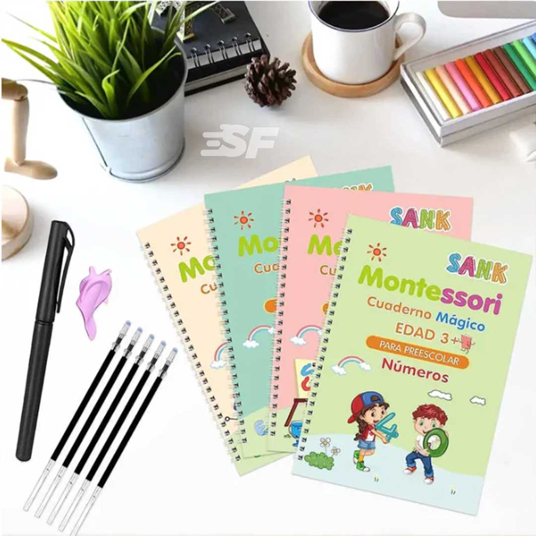 Libros Montessori x4
