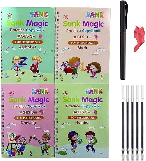Cuaderno Mágico Caligrafía x4